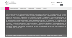 Desktop Screenshot of coesida.oaxaca.gob.mx